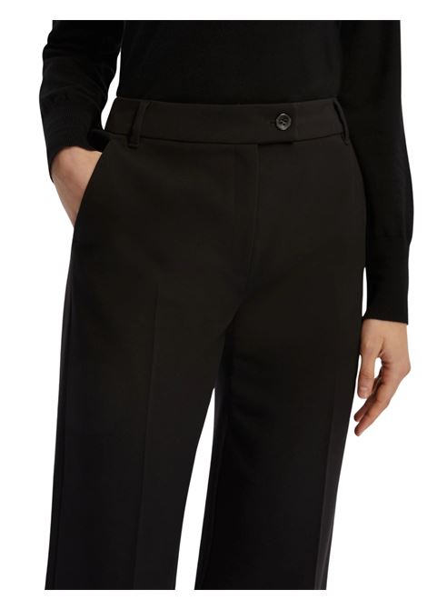 Pantalone dritto stretch - NERO Emme Marella | FAVORE008